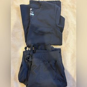 Adar Black Scrub Set